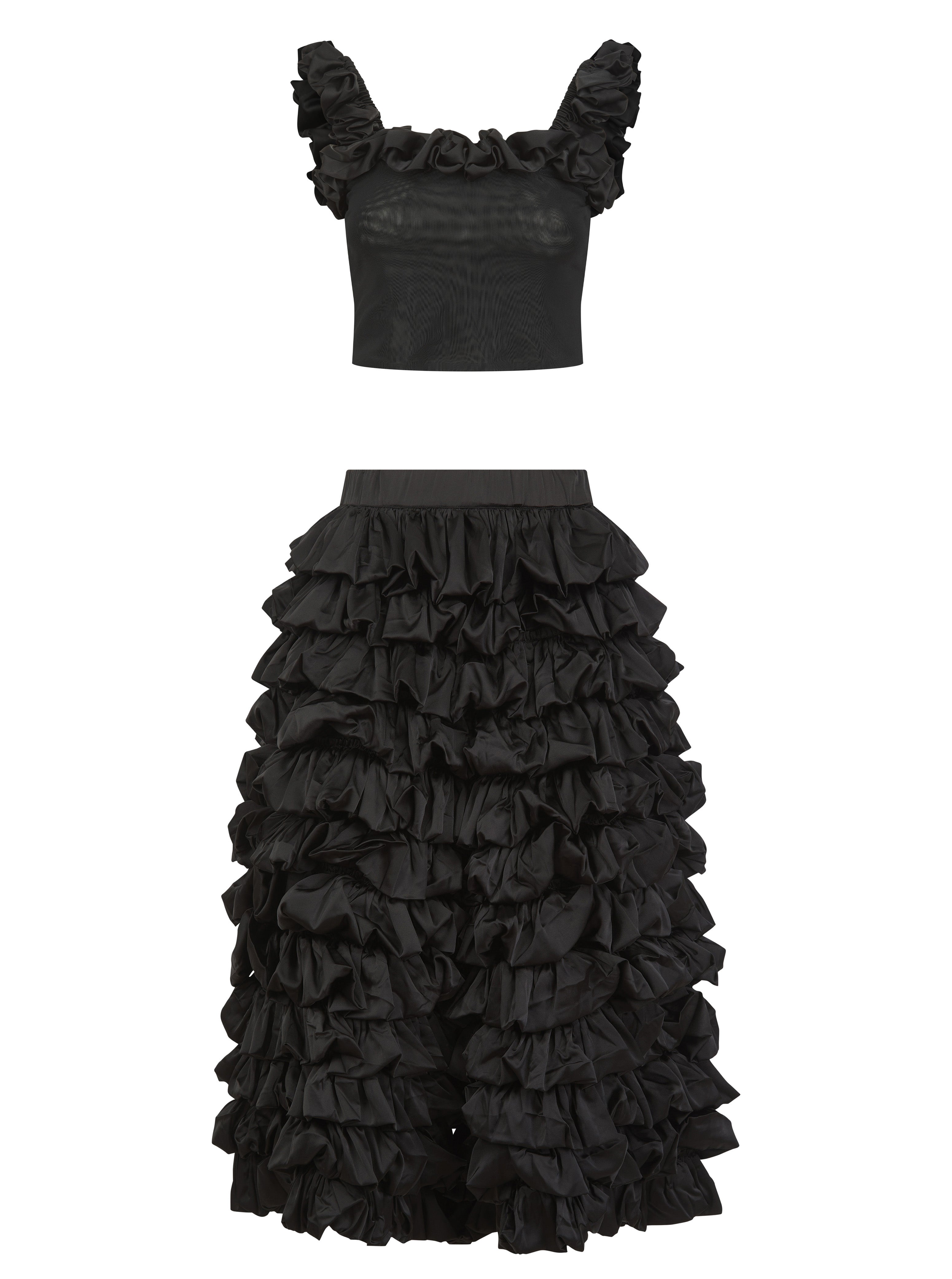 LILLIA RUFFLE SHORTS