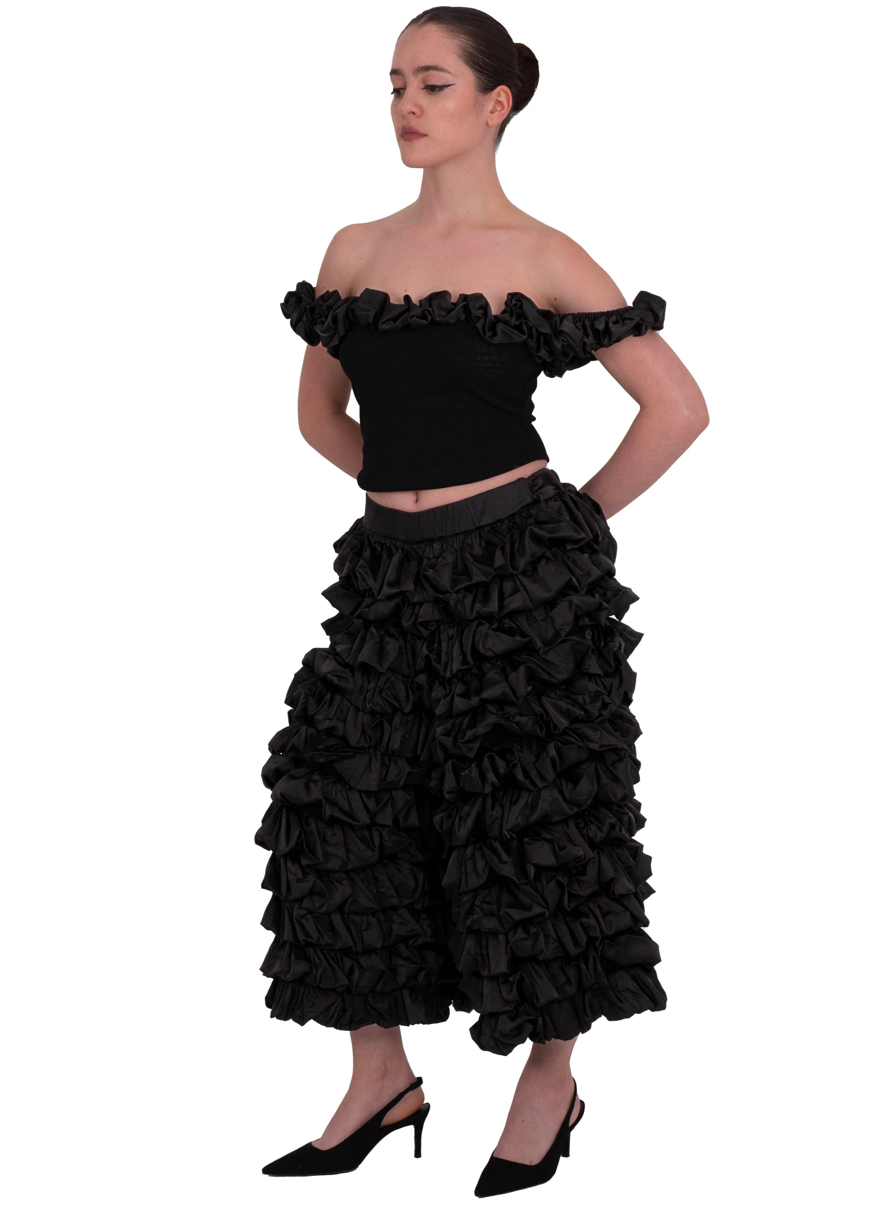LILLIA RUFFLE SHORTS