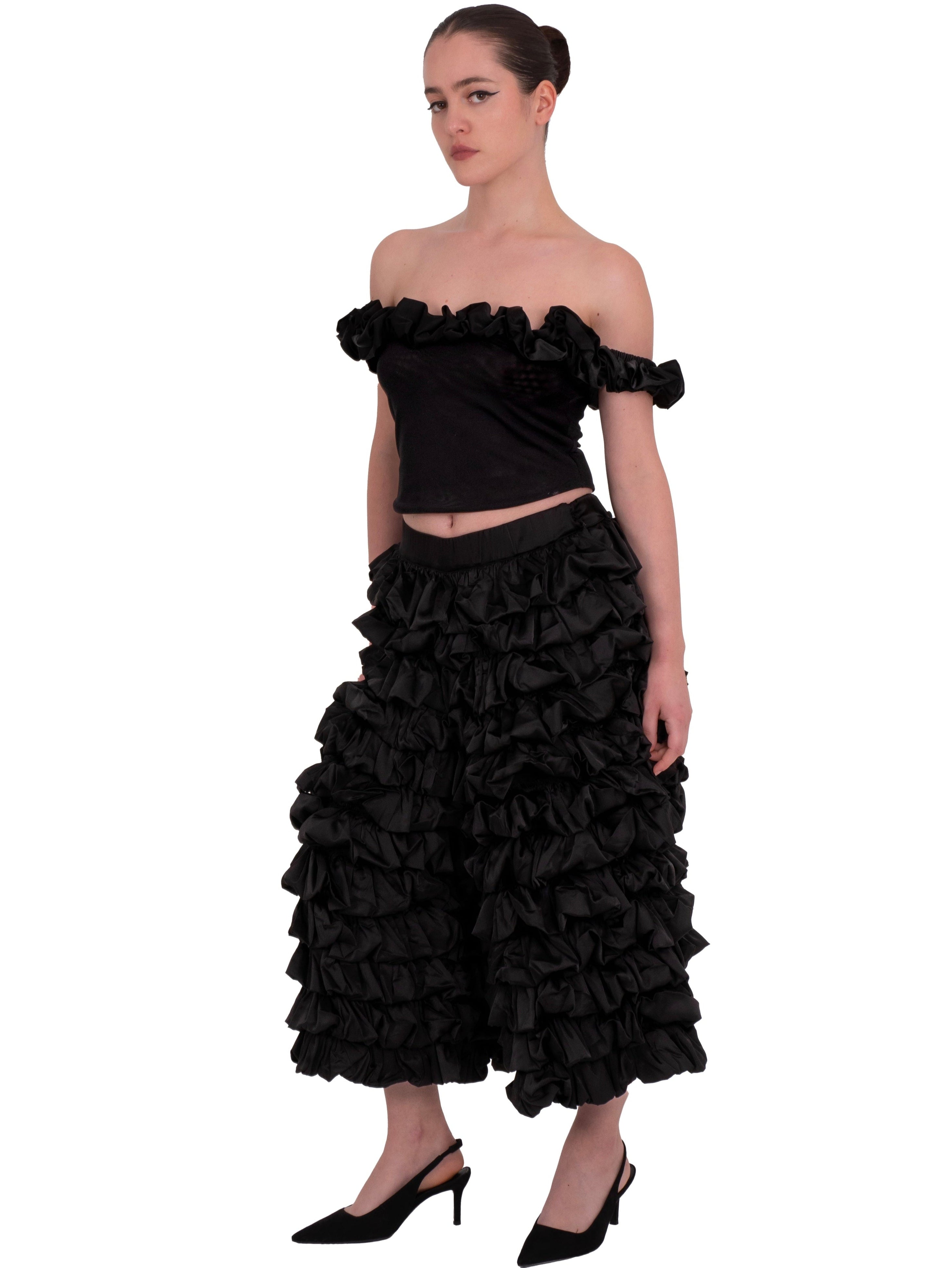 LILLIA RUFFLE SHORTS